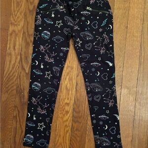 Place Black Cosmic Adventure Leggings